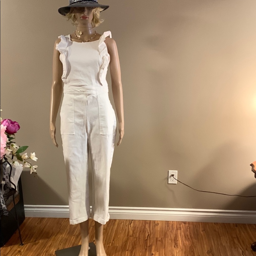 Sugarlips White Chic Jumpsuit large